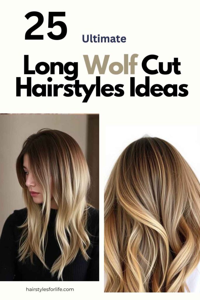 Long Wolf Cut Hairstyles