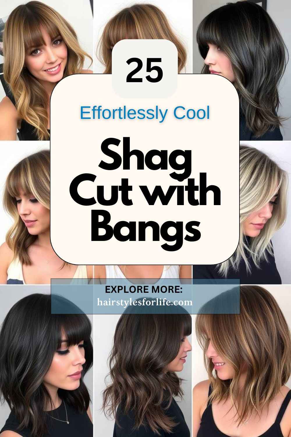 Shag Cut with Bangs