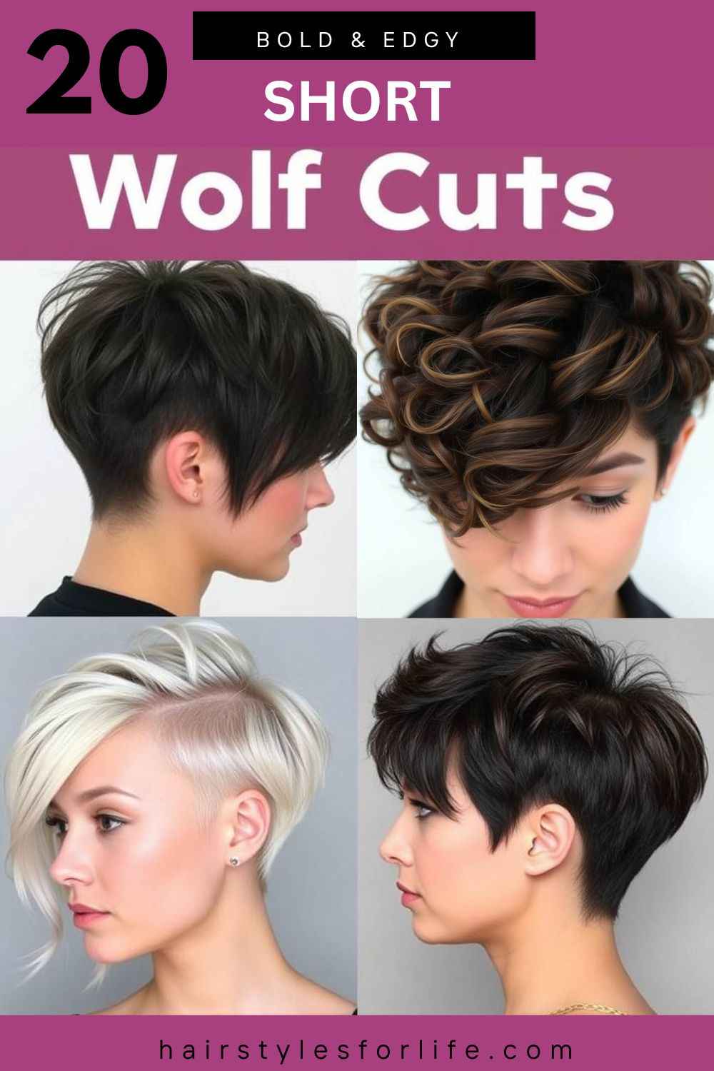 Short Wolf Cut Hairstyles Ideas