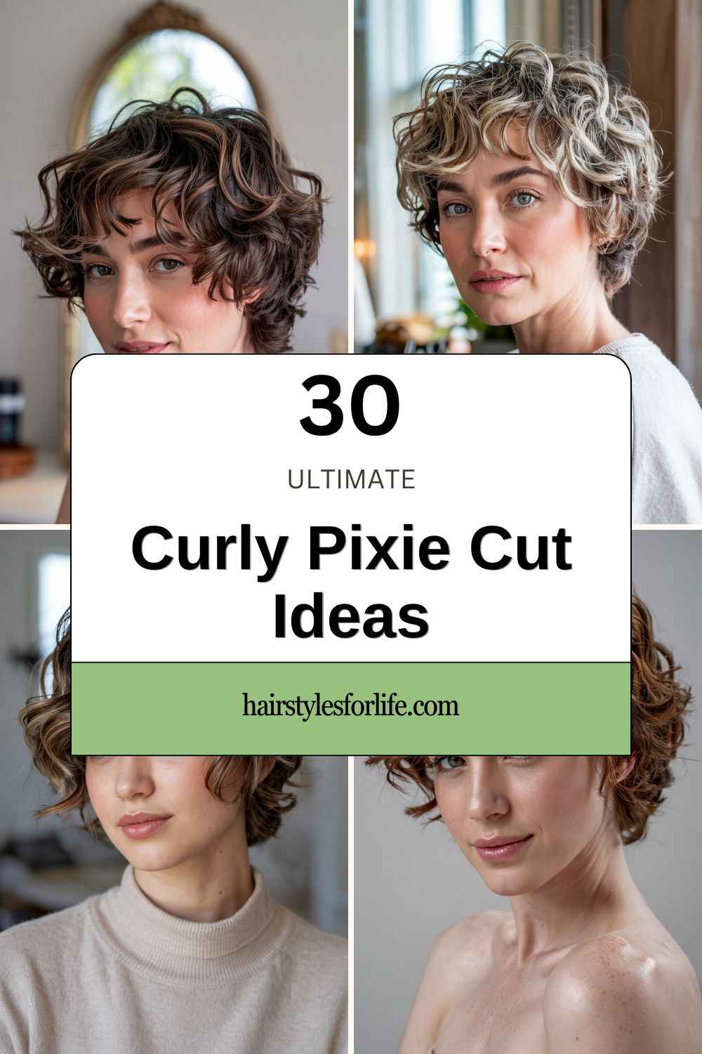 Curly Pixie Cut Ideas