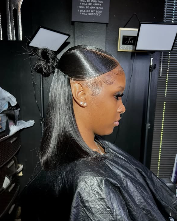 Half-Up, Half-Down Style