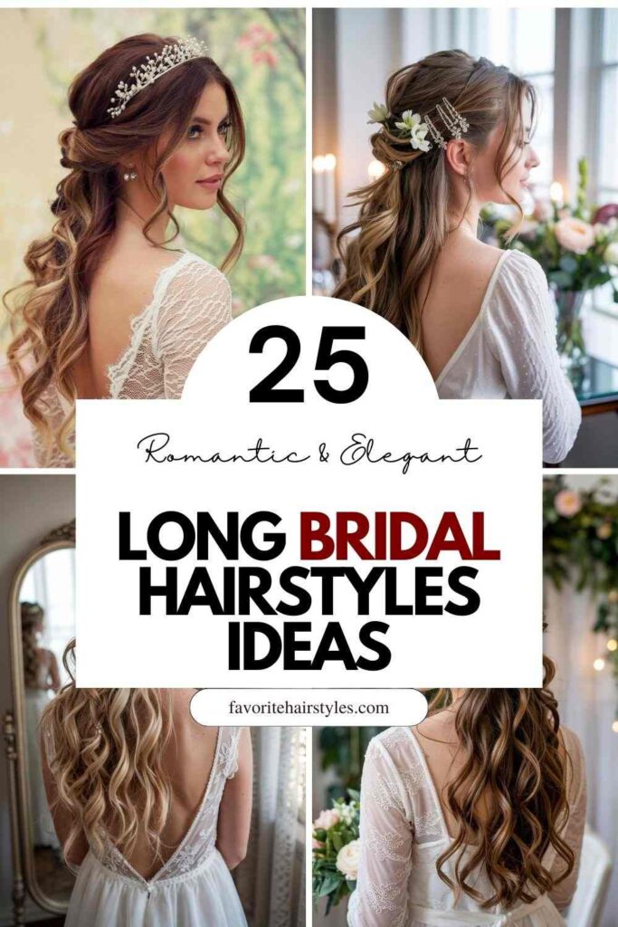 Long Bridal Hairstyles Ideas
