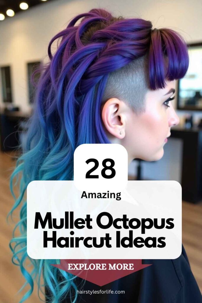 Mullet Octopus Haircut Ideas
