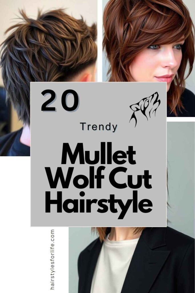 Mullet Wolf Cut Hairstyle