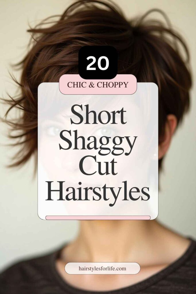 Short Shaggy Cut Hairstyles