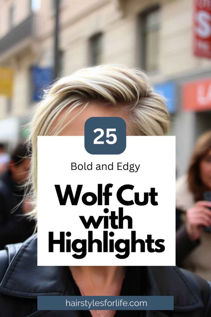 Wolf Cut with Highlights