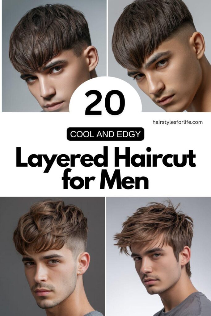 Layered Haircut for Men