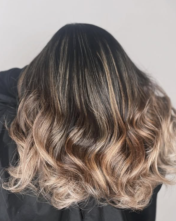 Espresso with Caramel Balayage