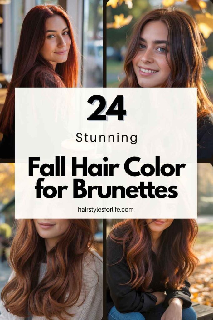 Fall Hair Color for Brunettes