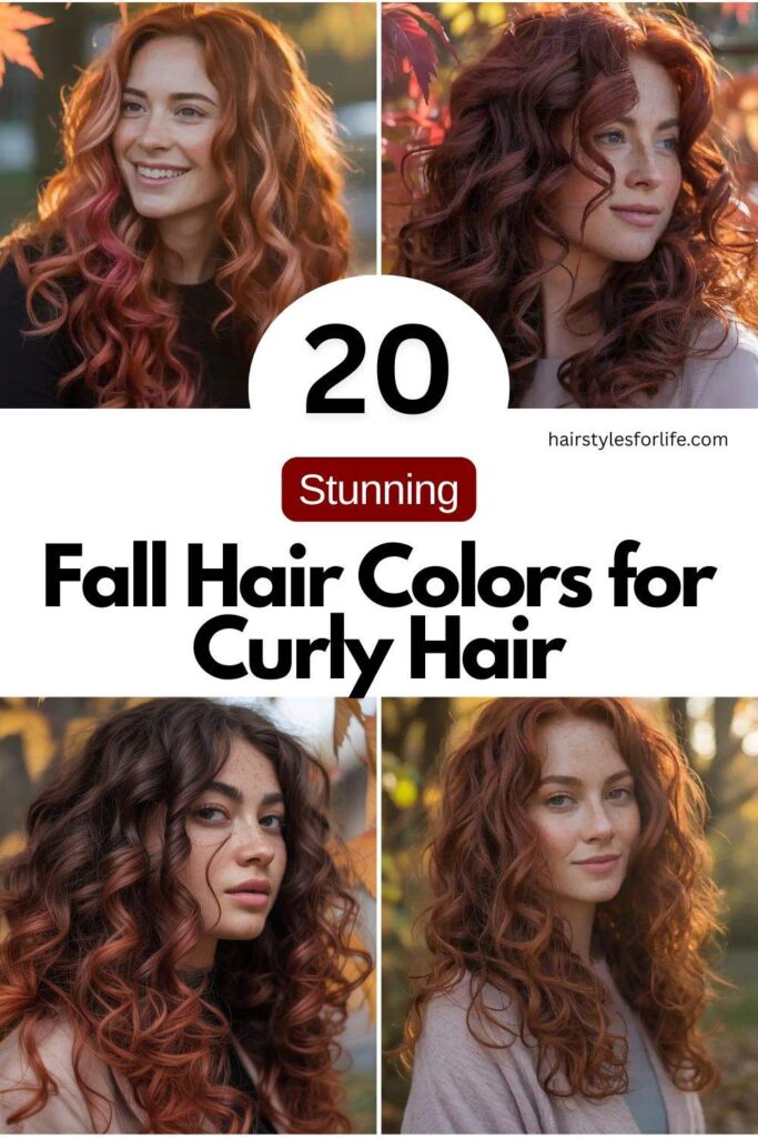 Fall Hair Colors for Curly Hair