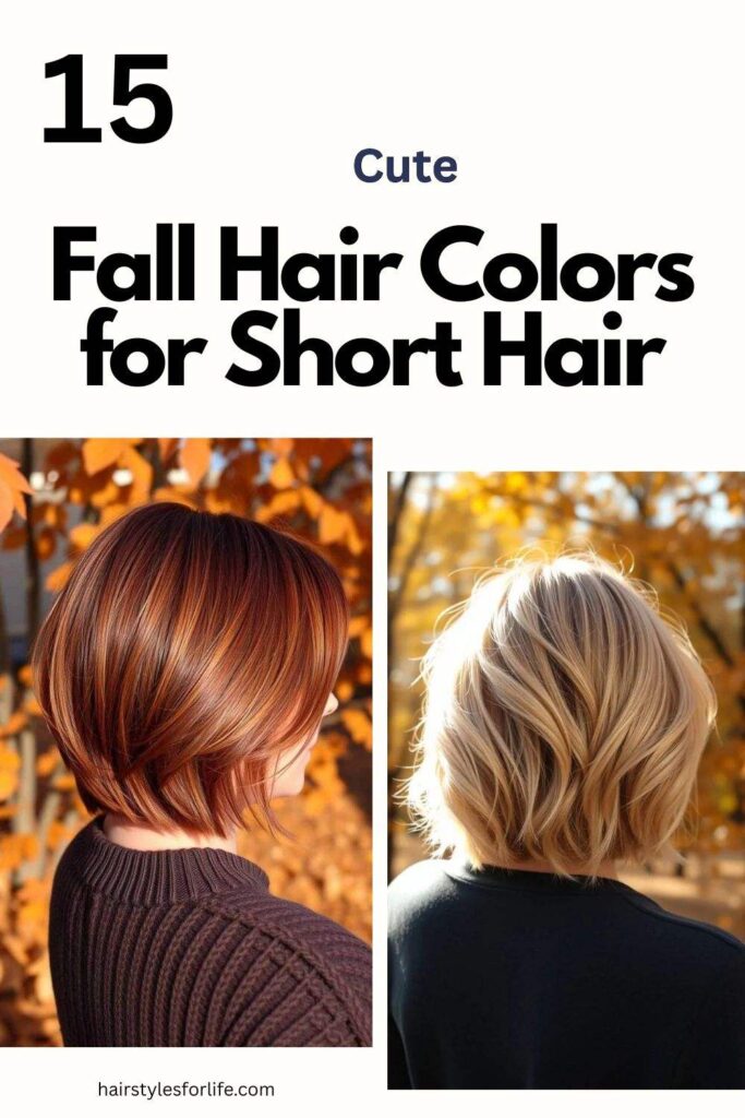 Fall Hair Colors for Short Hair