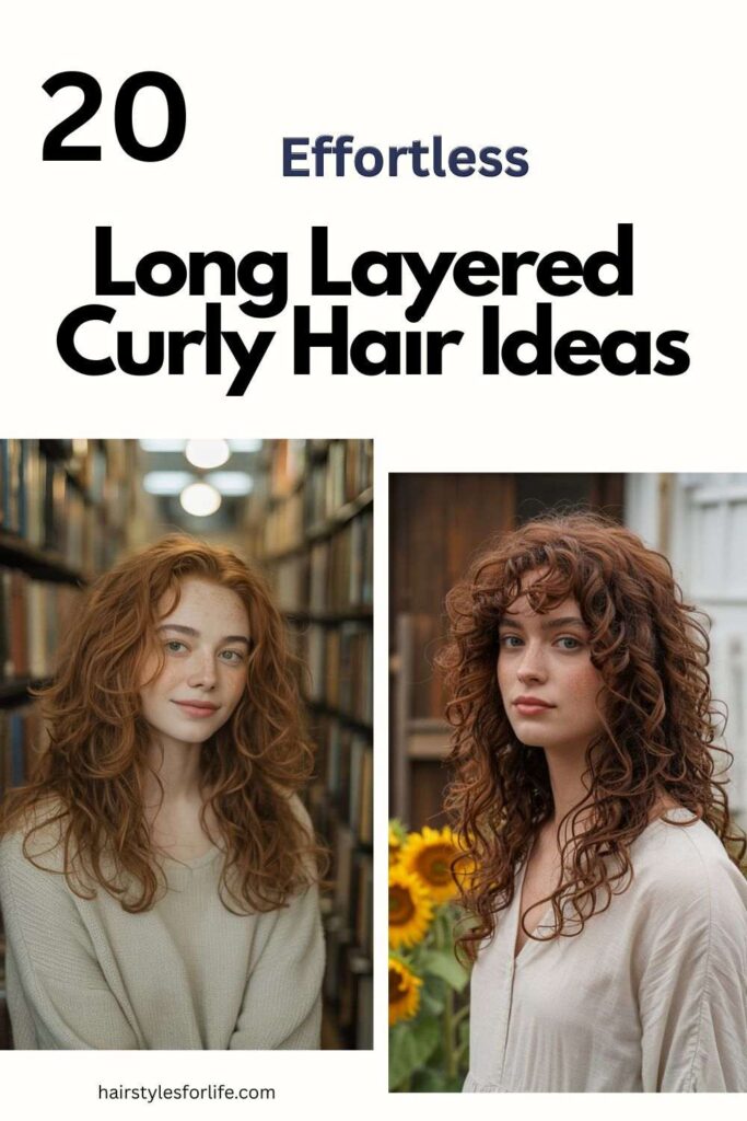 Long Layered Curly Hair