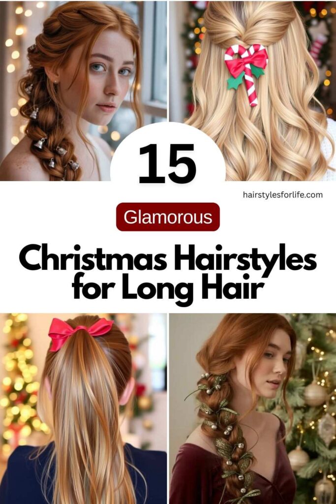 Christmas Hairstyles for Long Hair