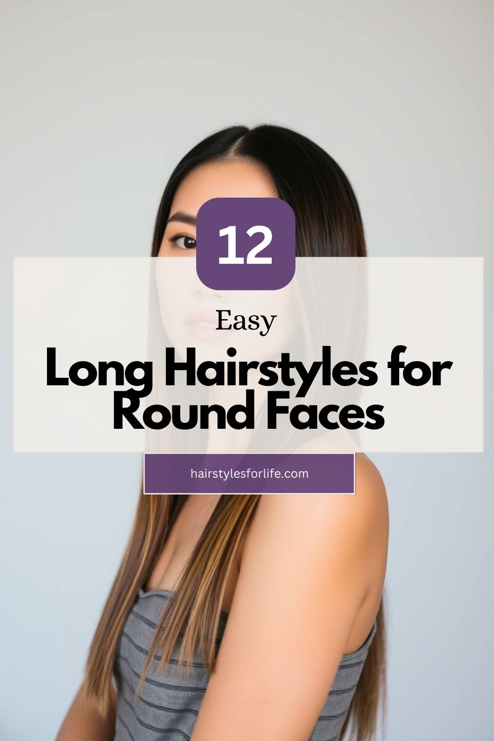 Long Hairstyles for Round Faces