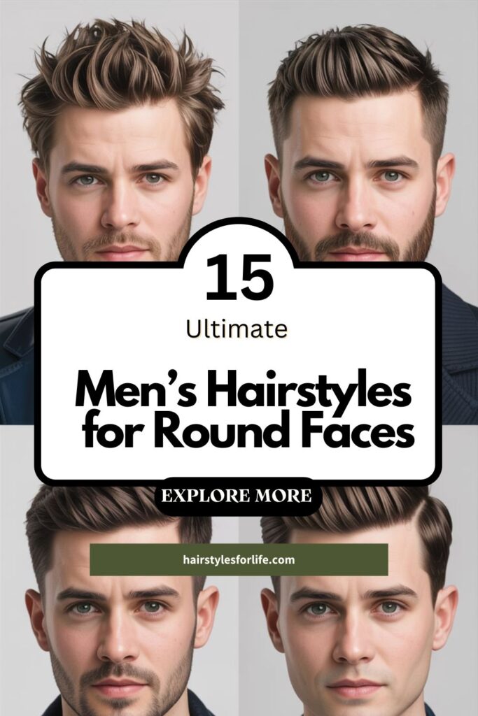 Men’s Hairstyles for Round Faces