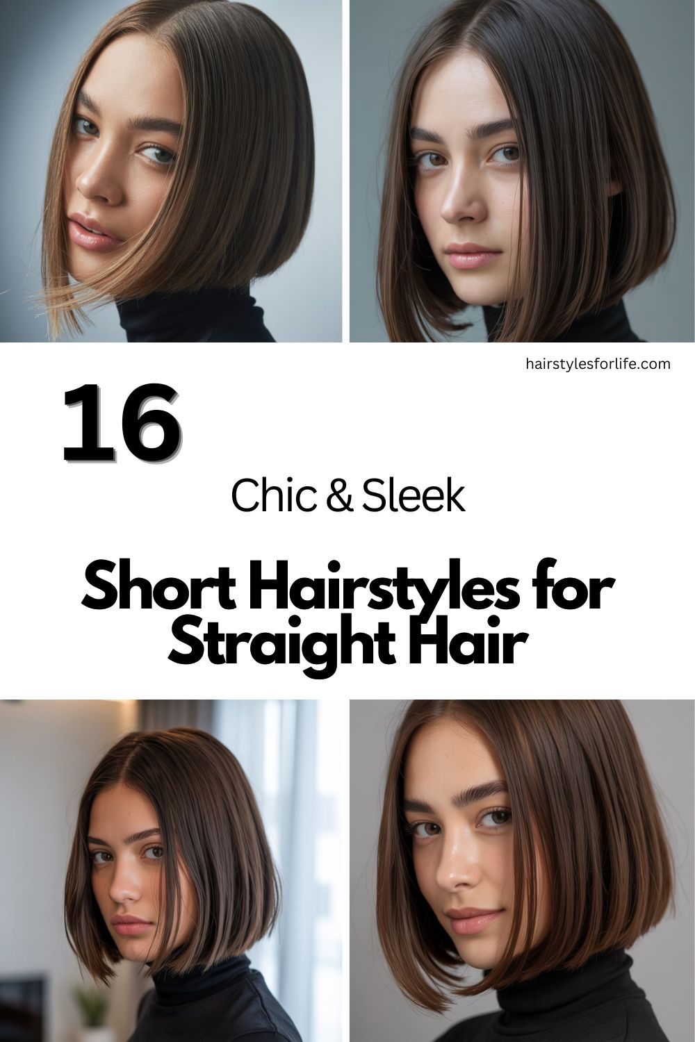 Short Hairstyles for Straight Hair