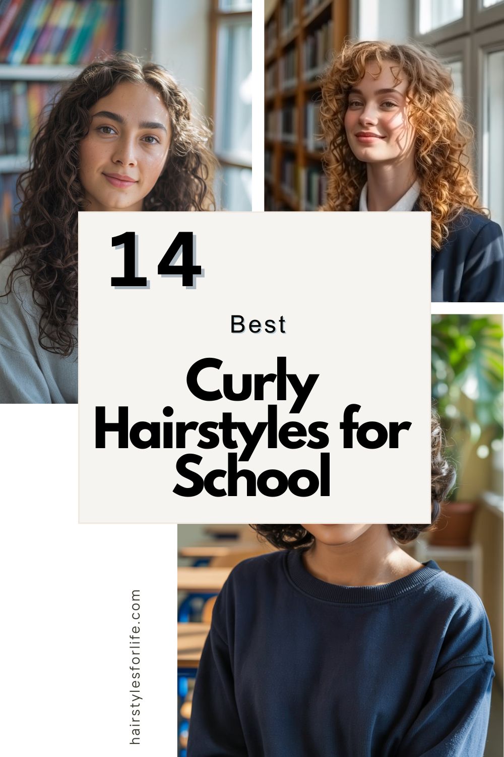 Curly Hairstyles for School
