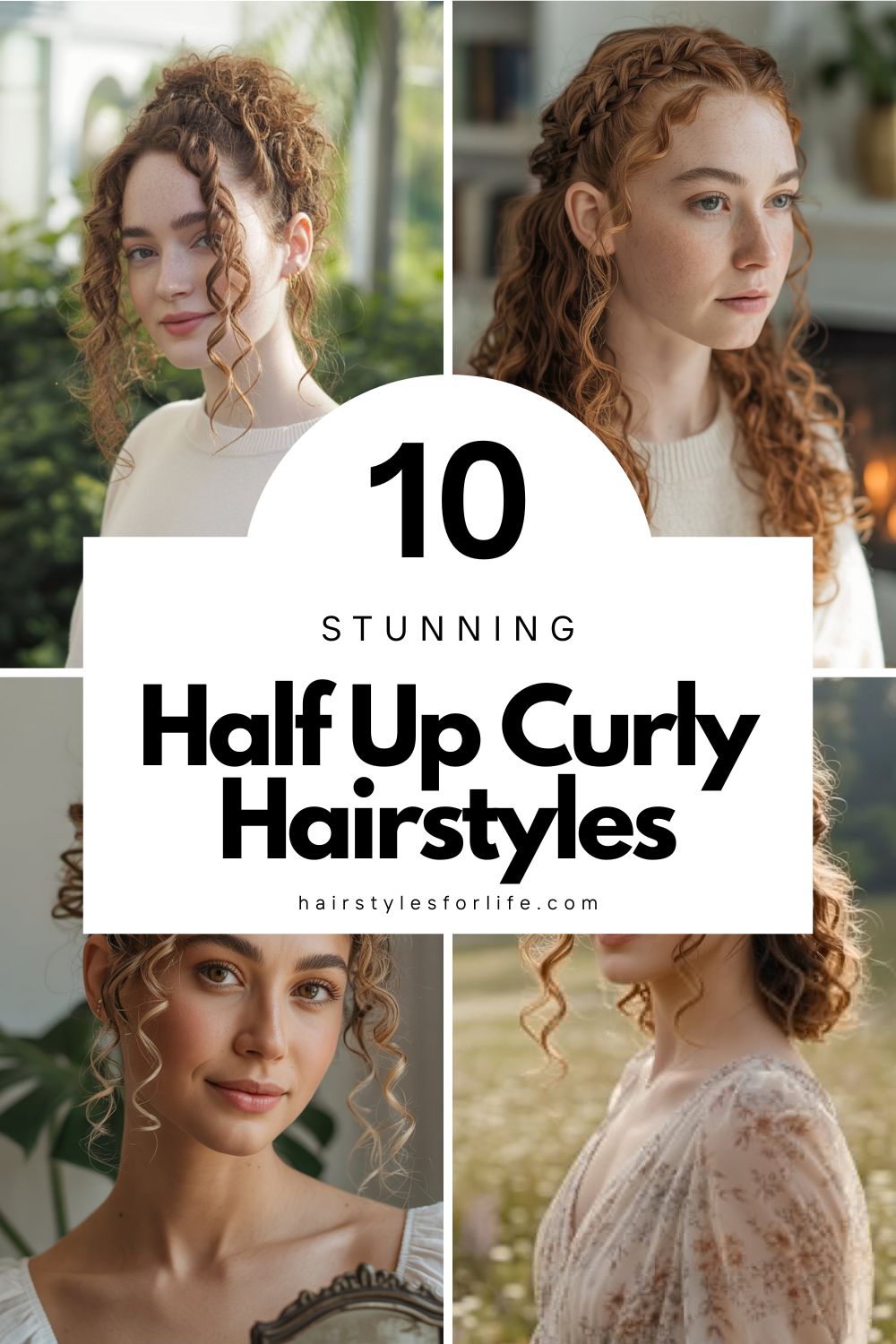 Half Up Curly Hairstyles
