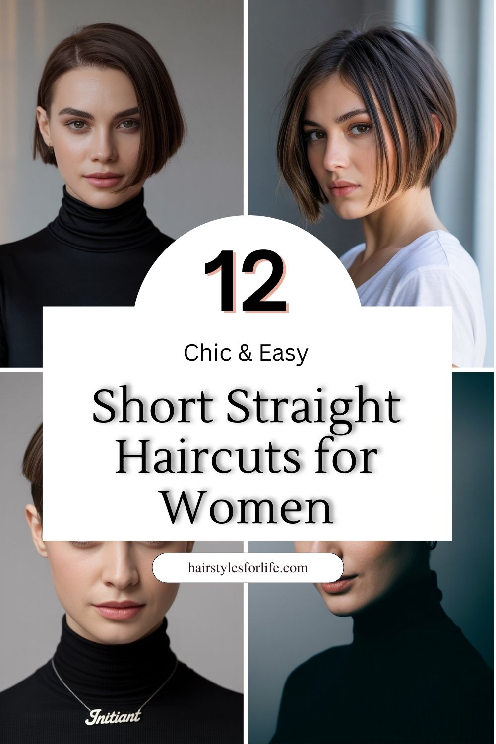 Short Straight Haircuts for Women