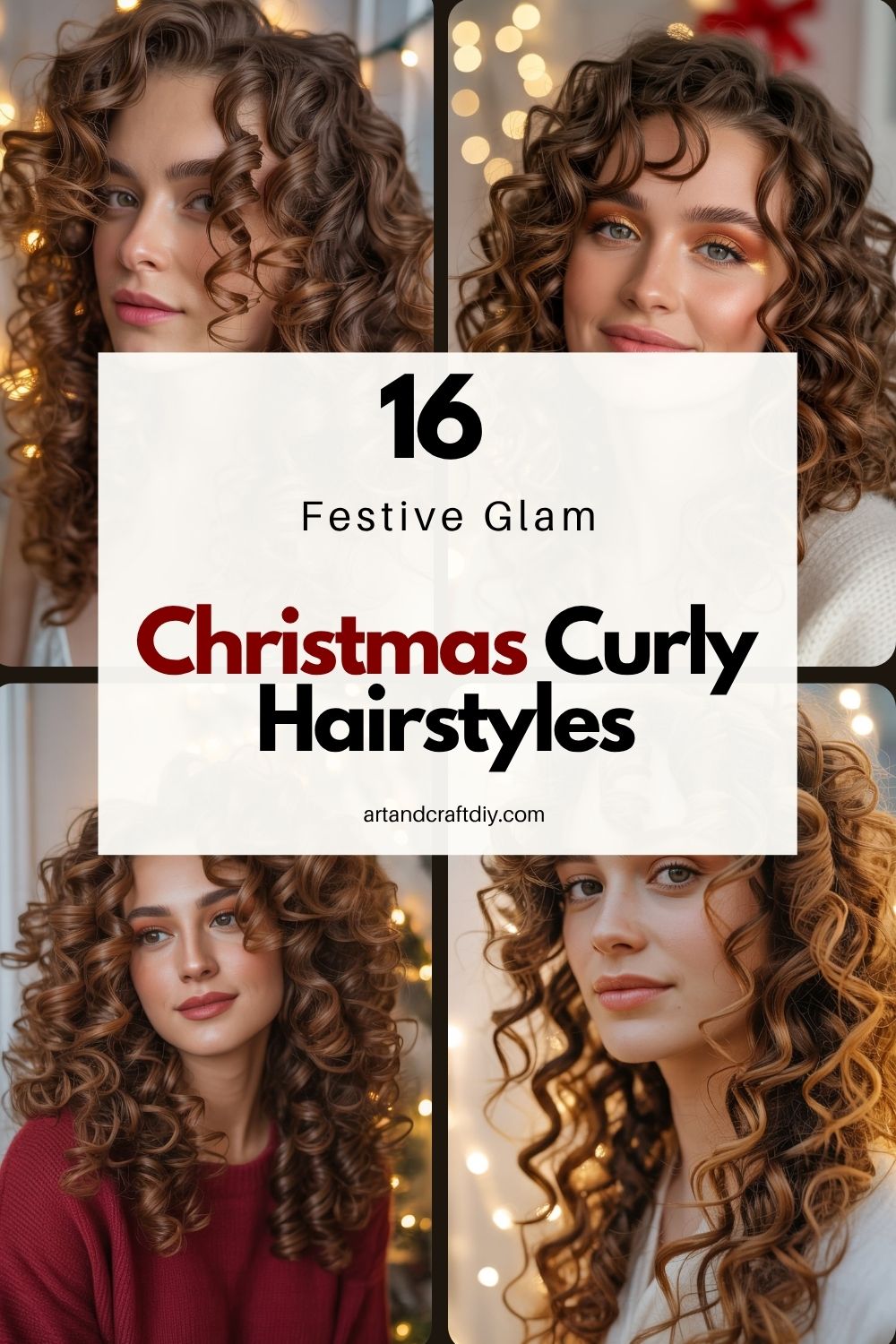 Christmas Curly Hairstyles