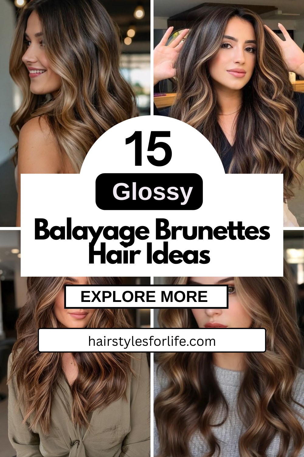 Balayage Brunettes Hair Ideas