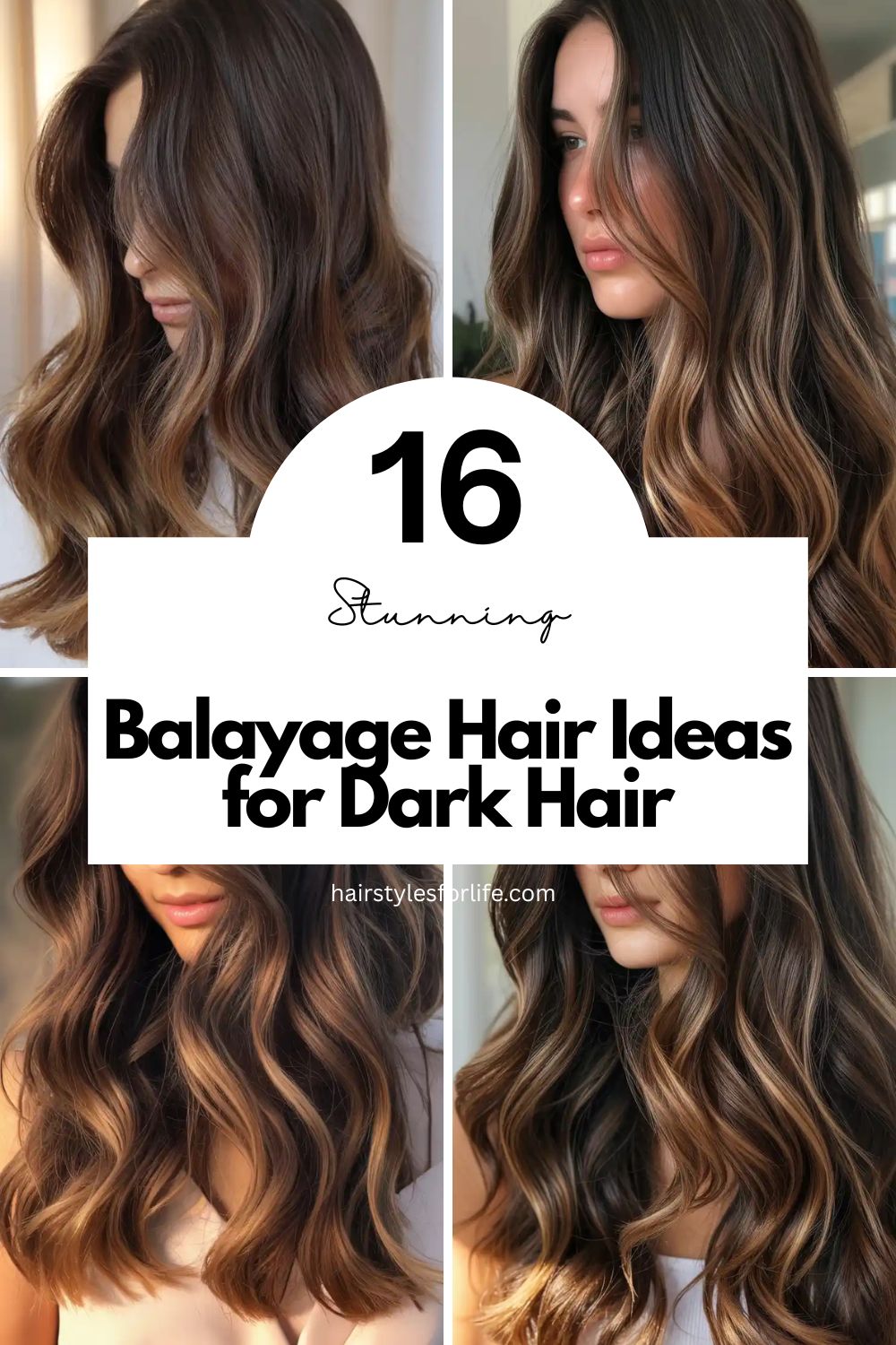 Balayage Hair Ideas for Dark Hair