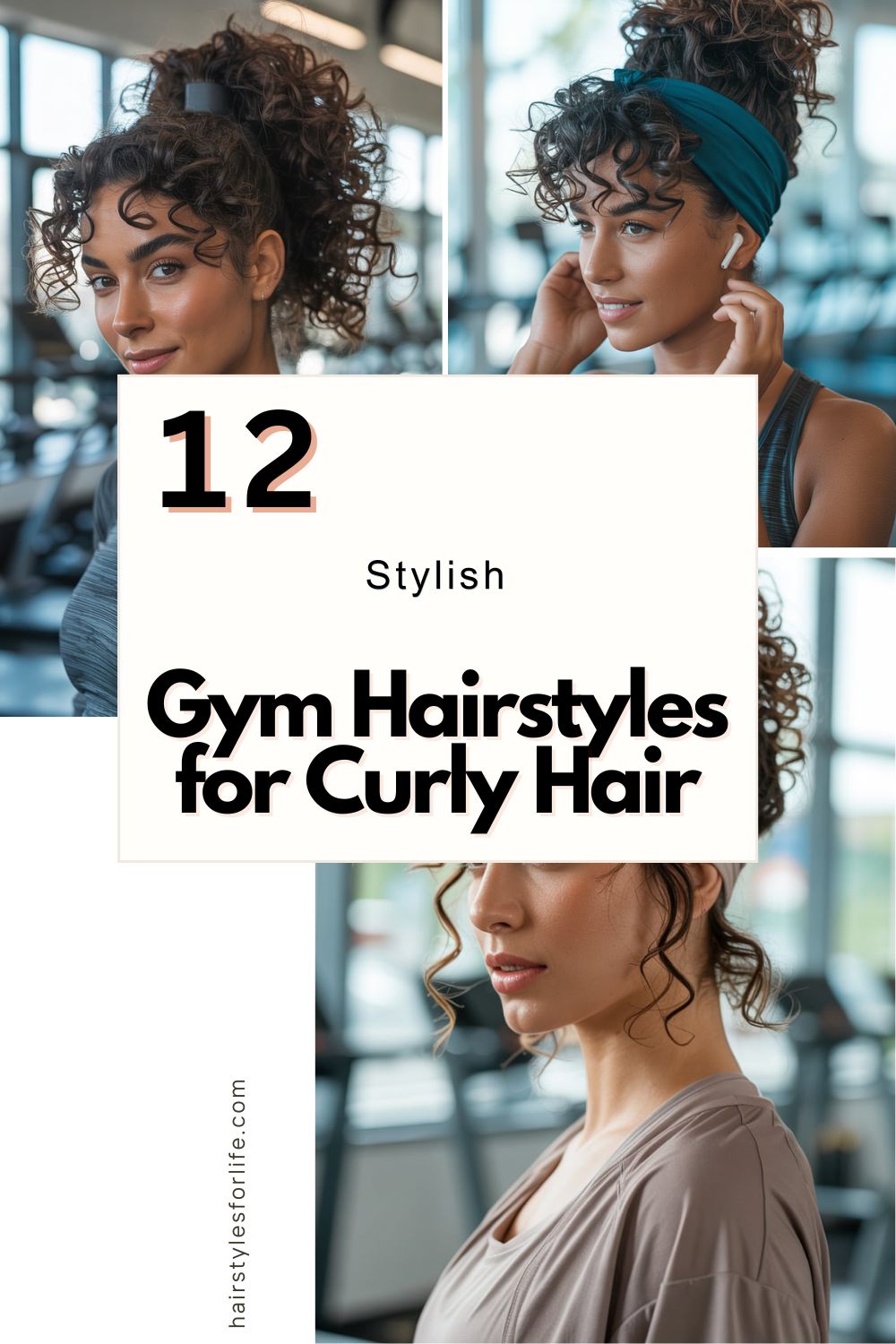 Gym Hairstyles for Curly Hair