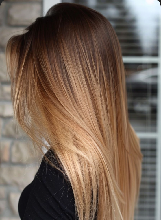 Honey Blonde Balayage