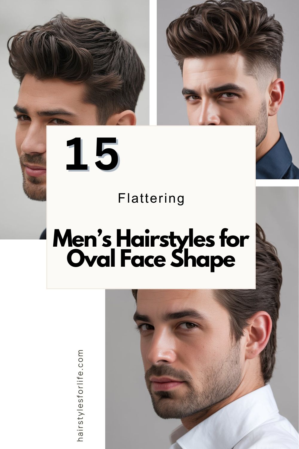 Men’s Hairstyles for Oval Face Shape
