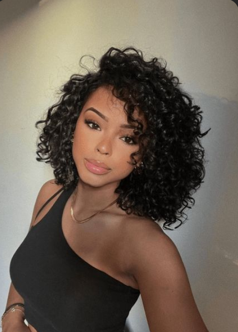 Wet-Look Defined Curls