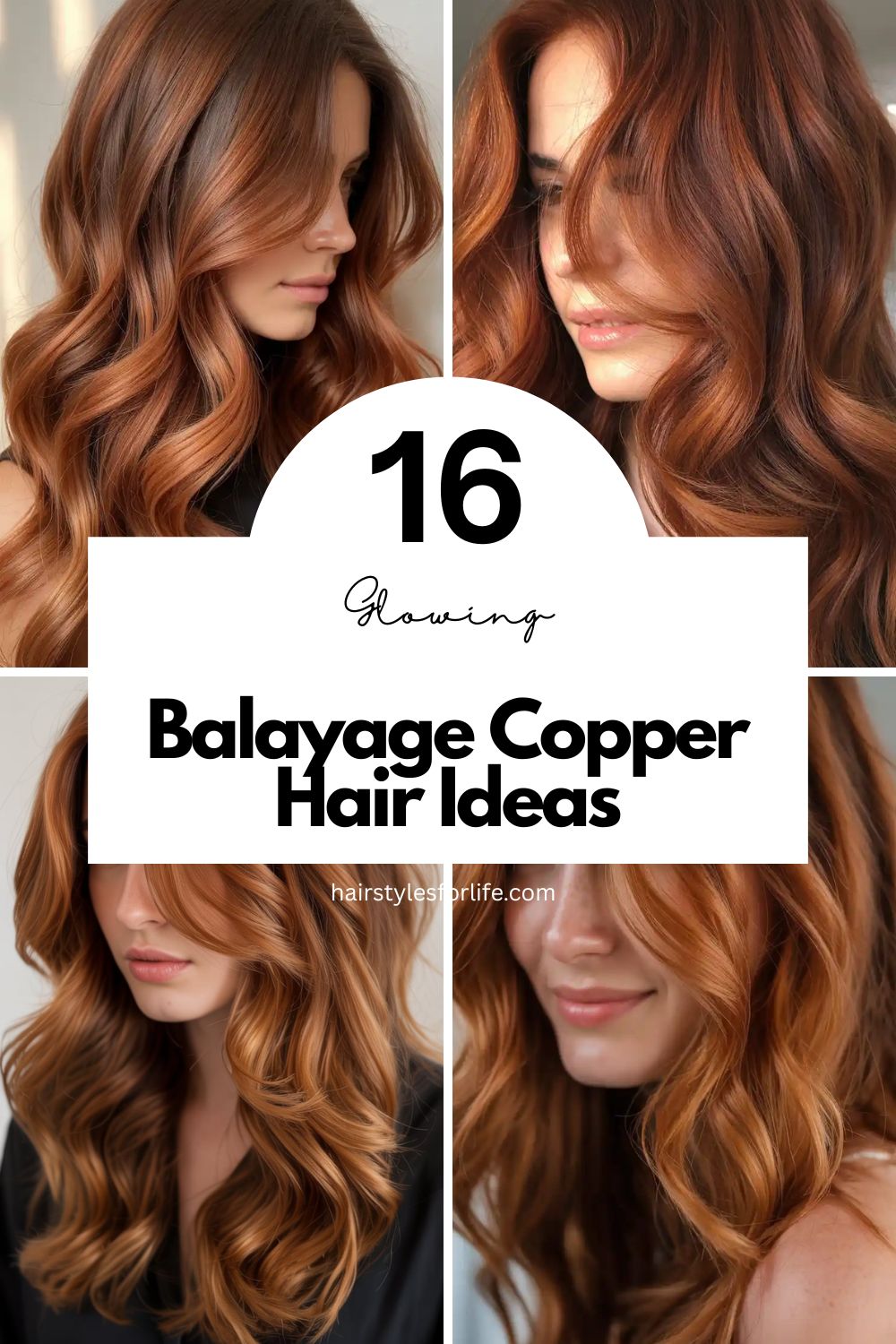 Balayage Copper Hair Ideas