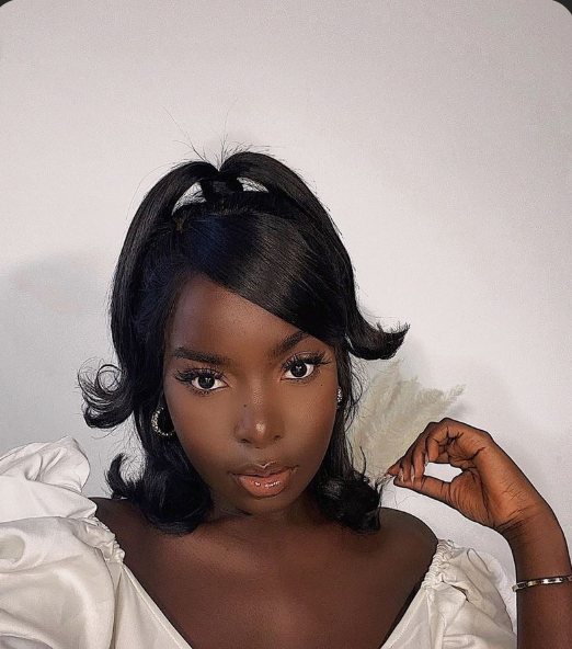 Half-Up Half-Down Style