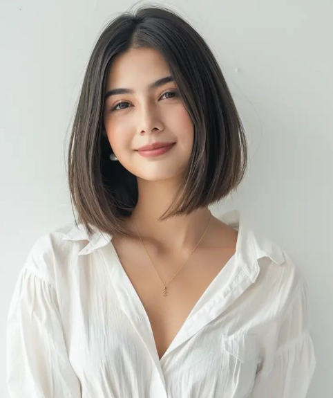 Sleek Straight Bob