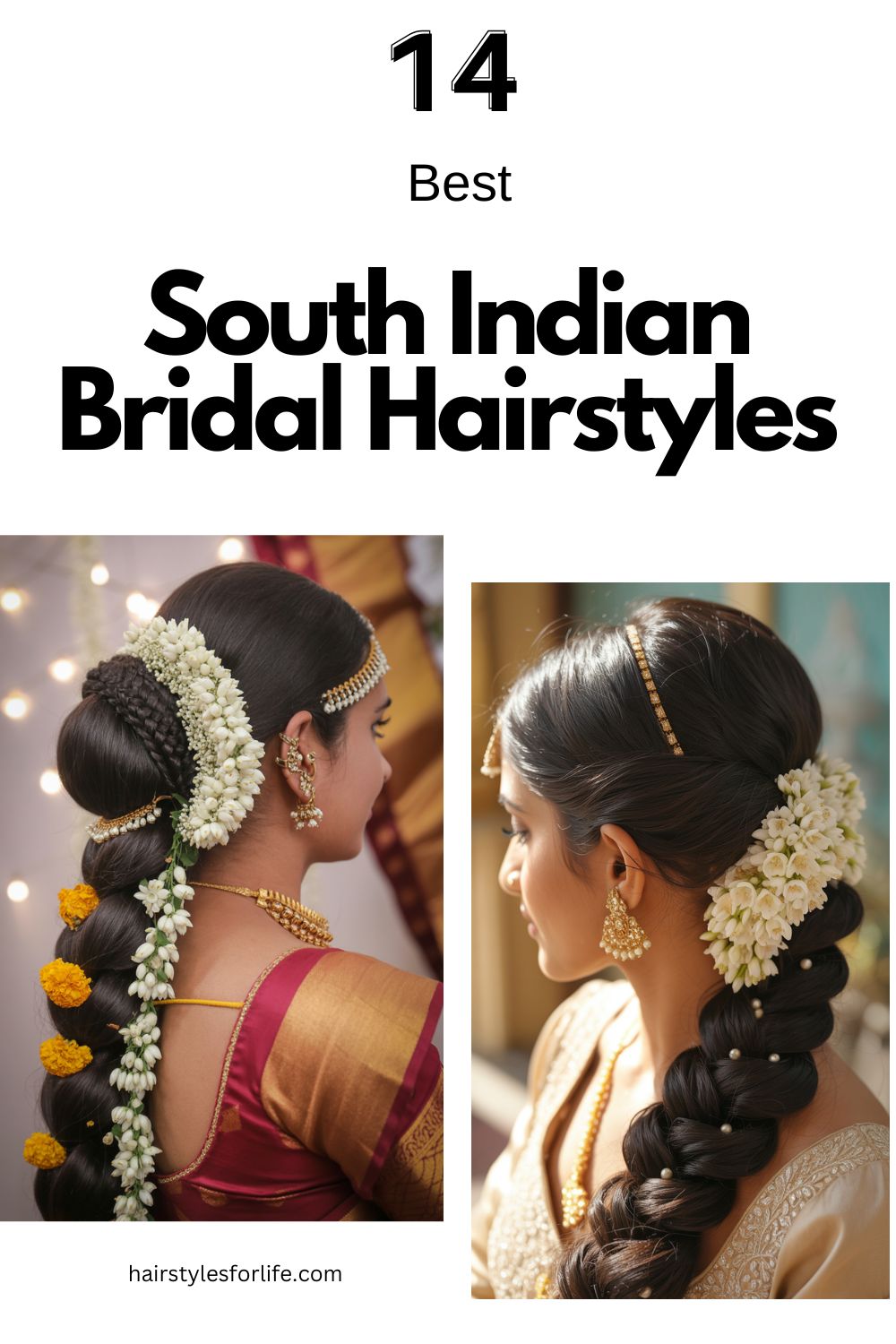 South Indian Bridal Hairstyles
