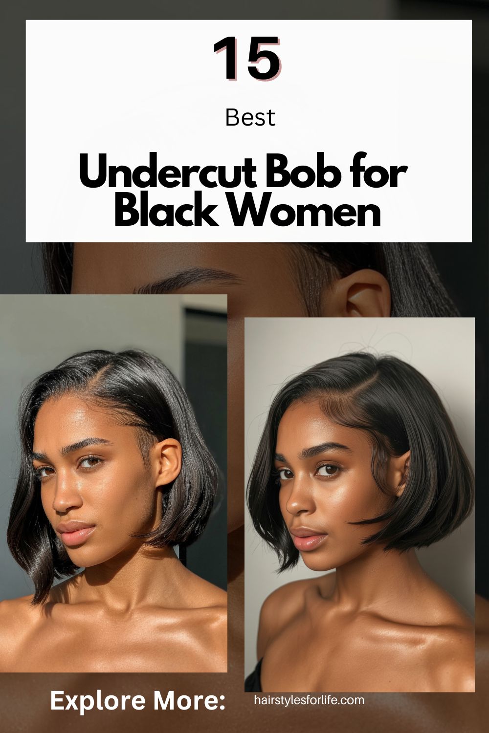 Undercut Bob for Black Women