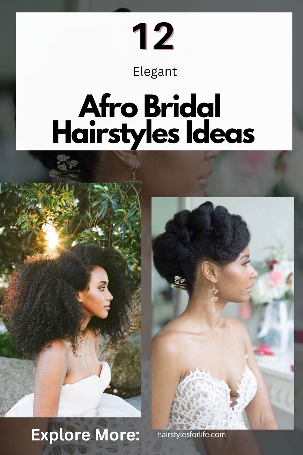Afro Bridal Hairstyles Ideas