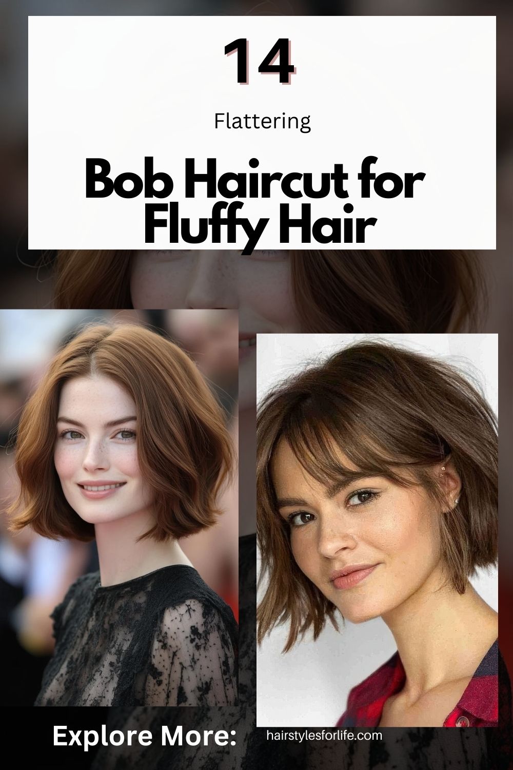 Bob Haircut for Fluffy Hair