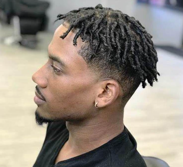 Curly Twist Fade
