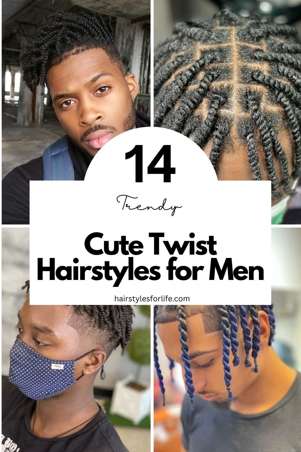 Cute Twist Hairstyles for Men