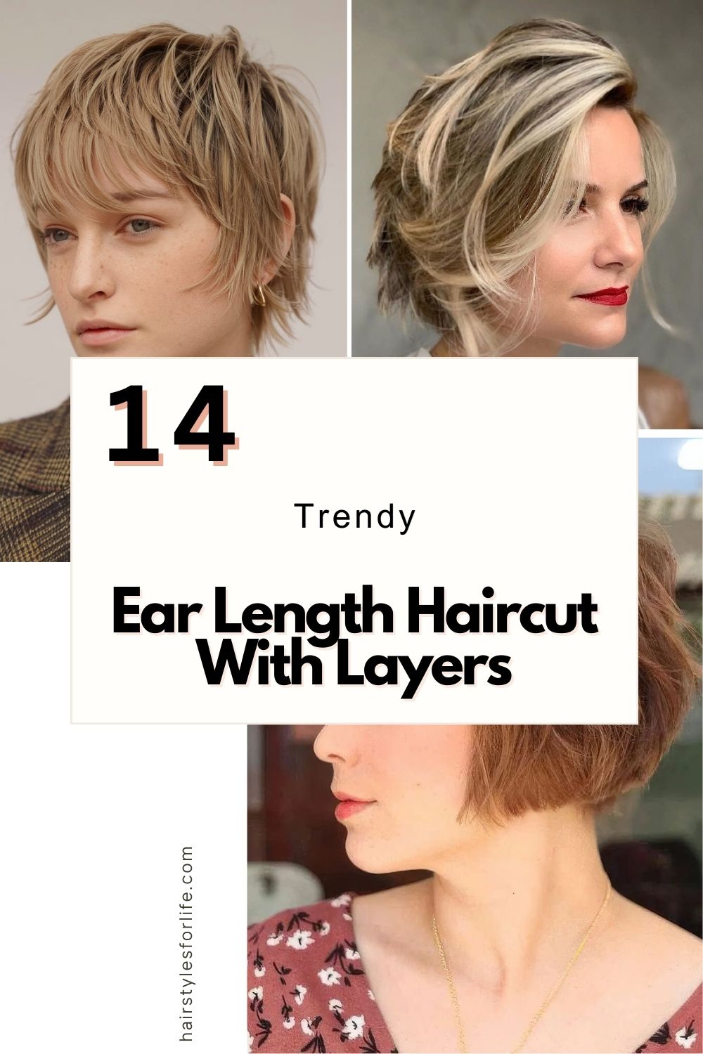 Ear Length Haircut With Layers