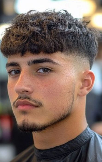 French Crop with Line