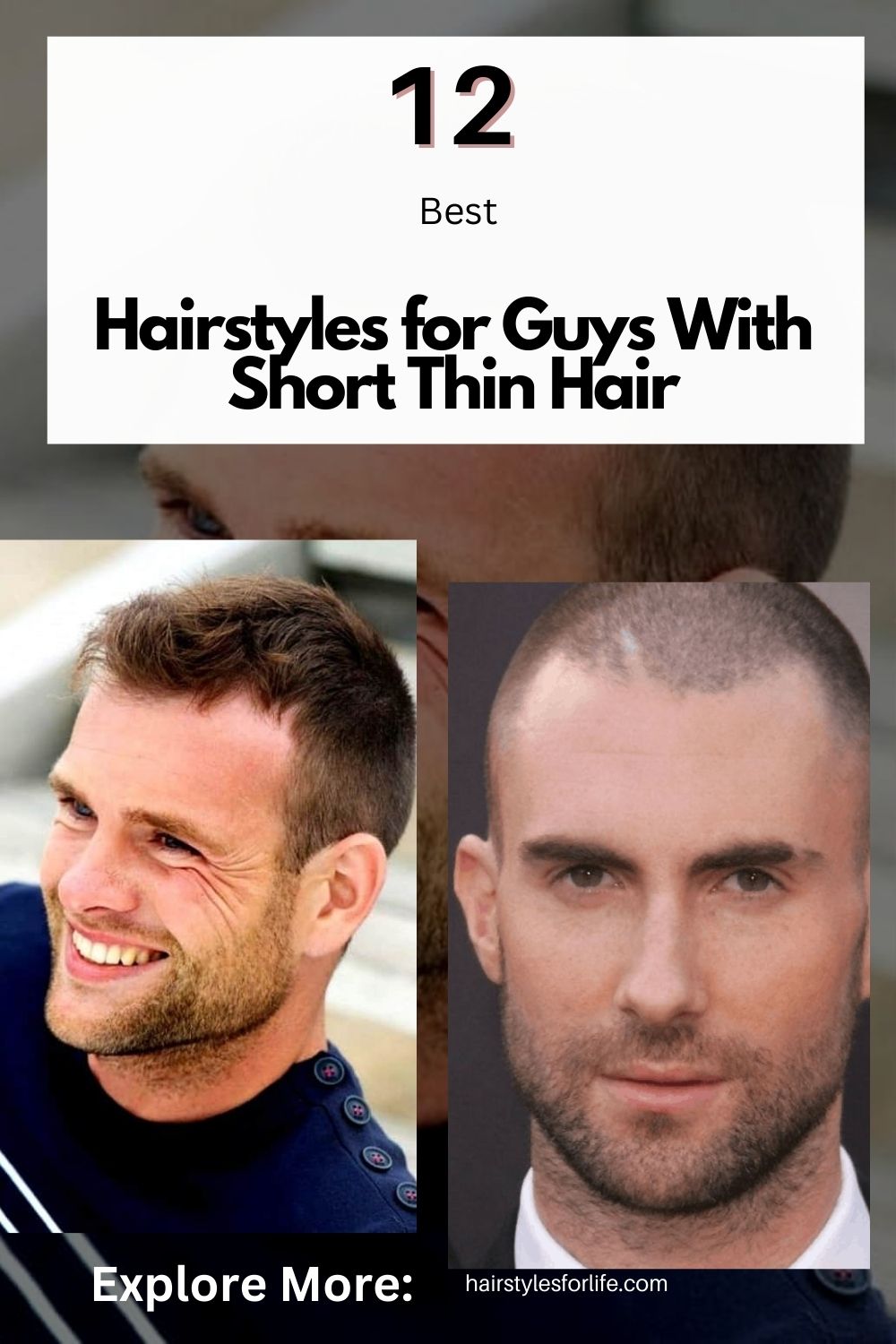 Hairstyles for Guys With Short Thin Hair