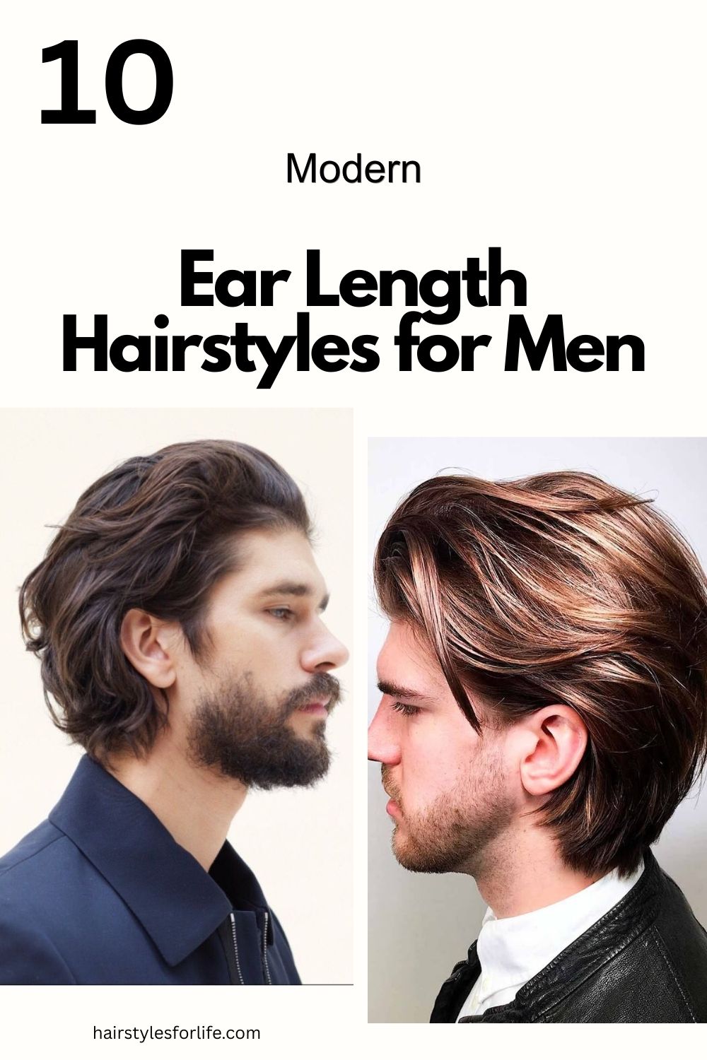 Ear Length Hairstyles for Men