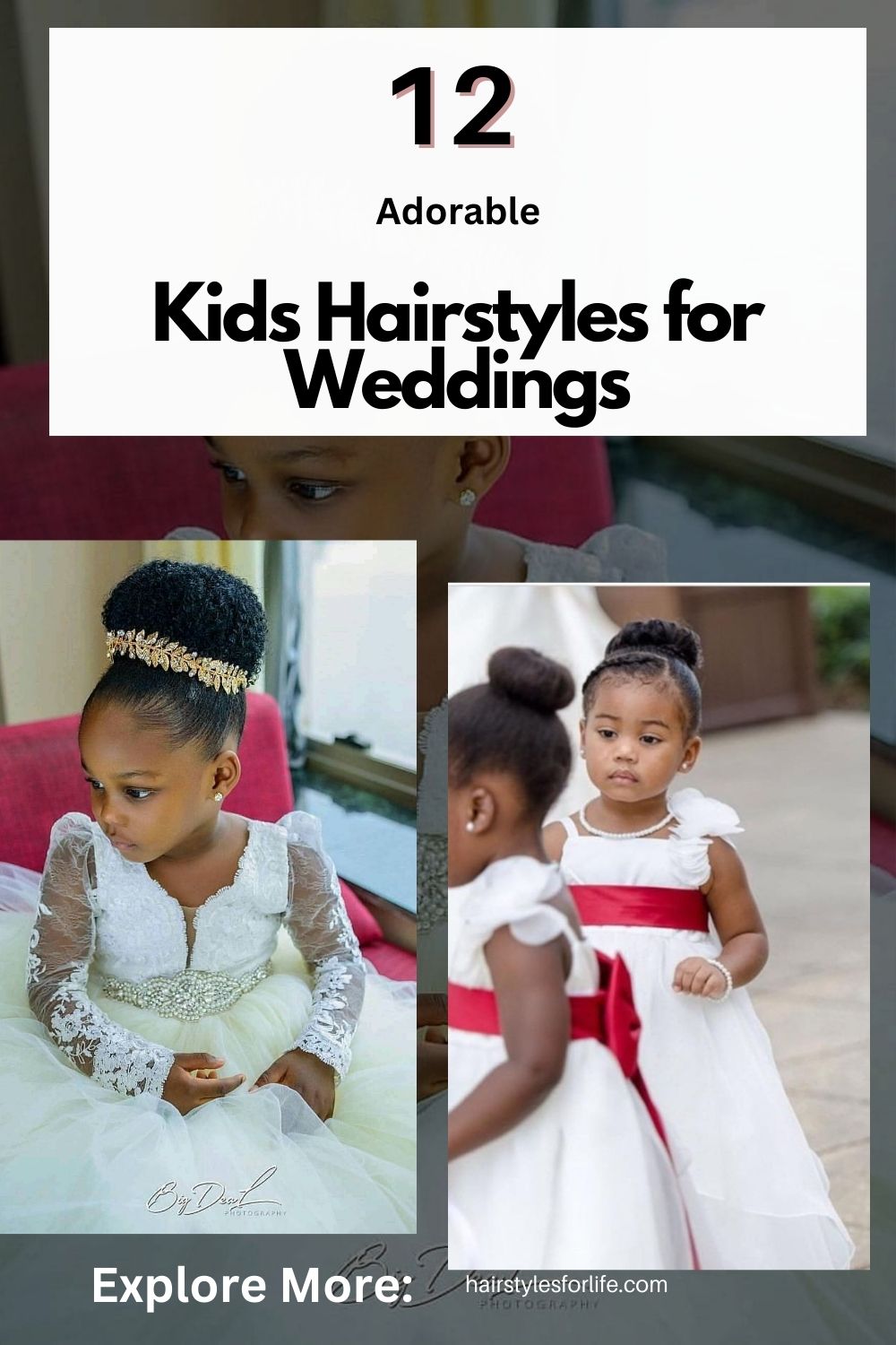 Kids Hairstyles for Weddings