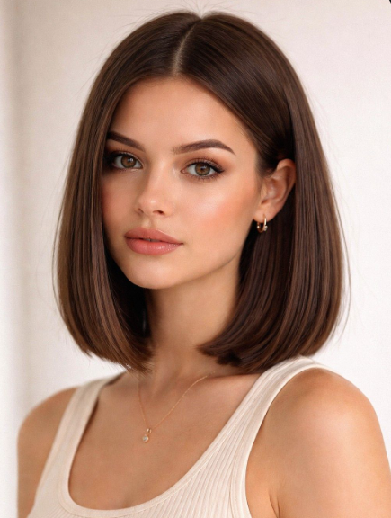 Sleek Straight Bob