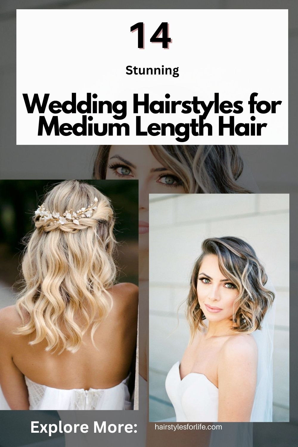 Wedding Hairstyles for Medium Length Hair
