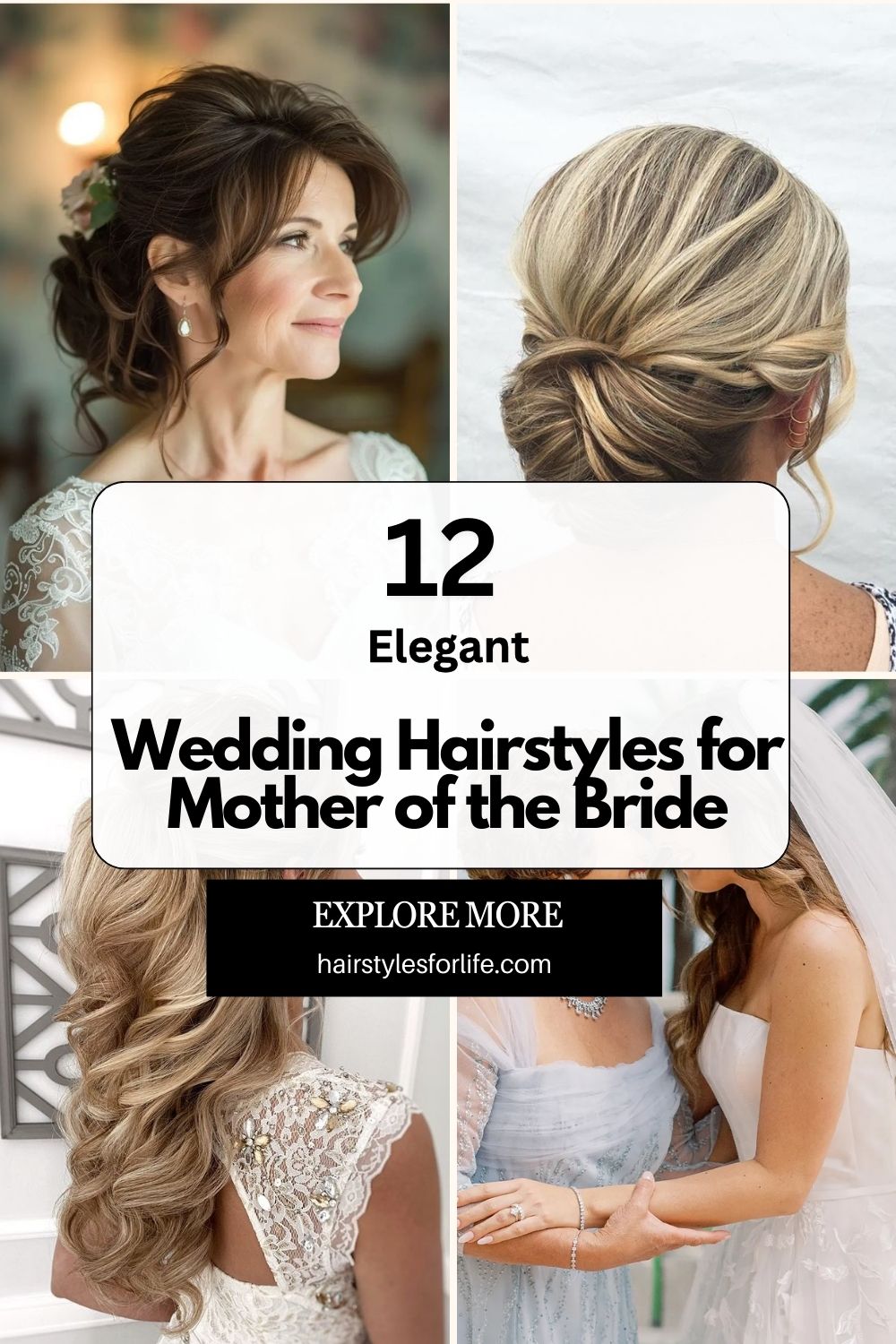 Wedding Hairstyles for Mother of the Bride