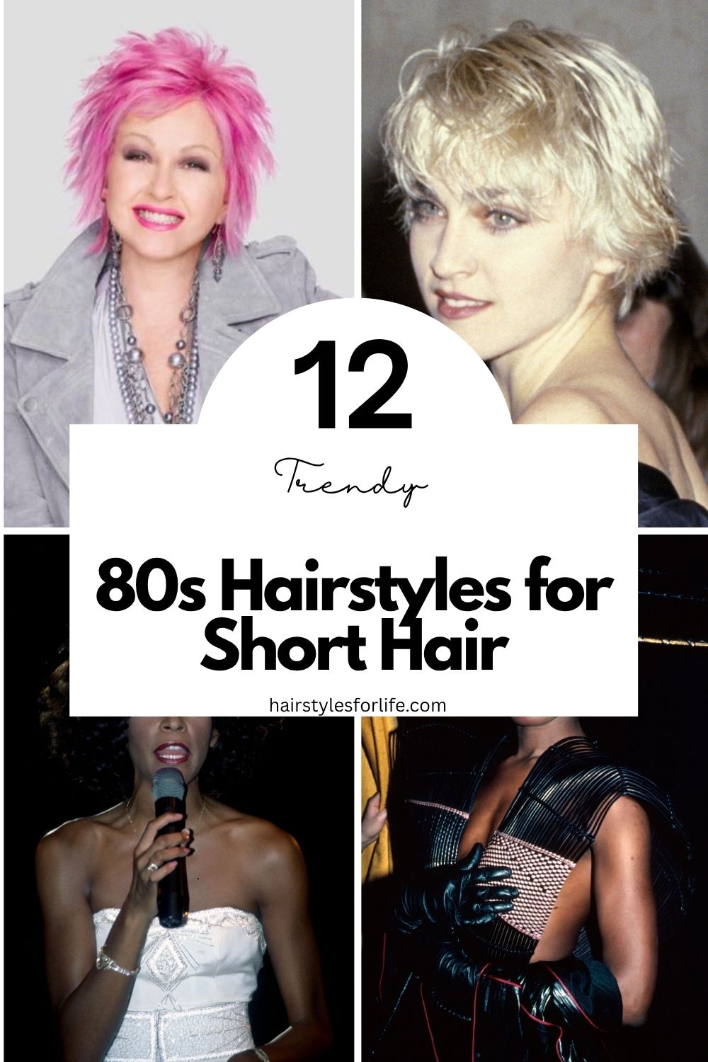 80s Hairstyles for Short Hair