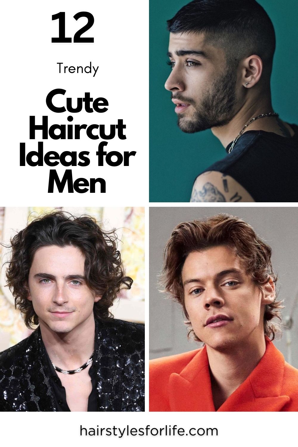 Cute Haircut Ideas for Men