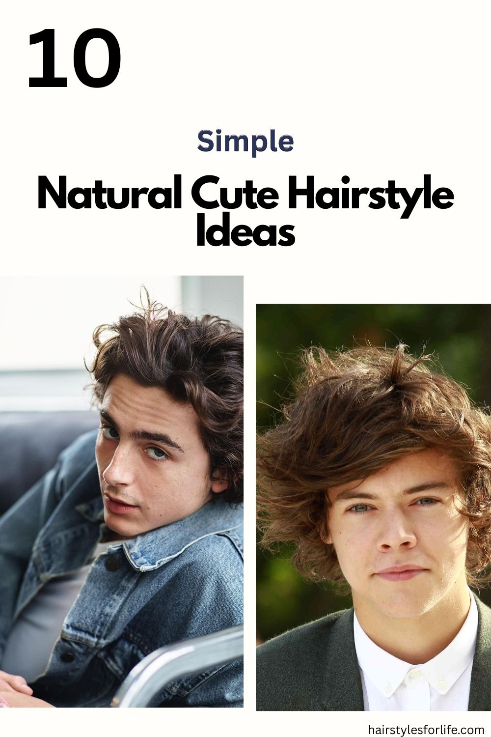 Natural Cute Hairstyle Ideas